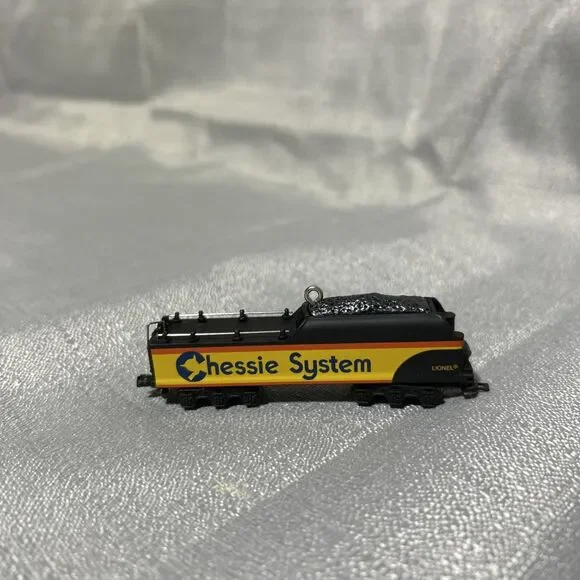 2001 Hallmark Lionel Chessie Steam Special Tender Diecast Train Ornament Box - Picture 2 of 9